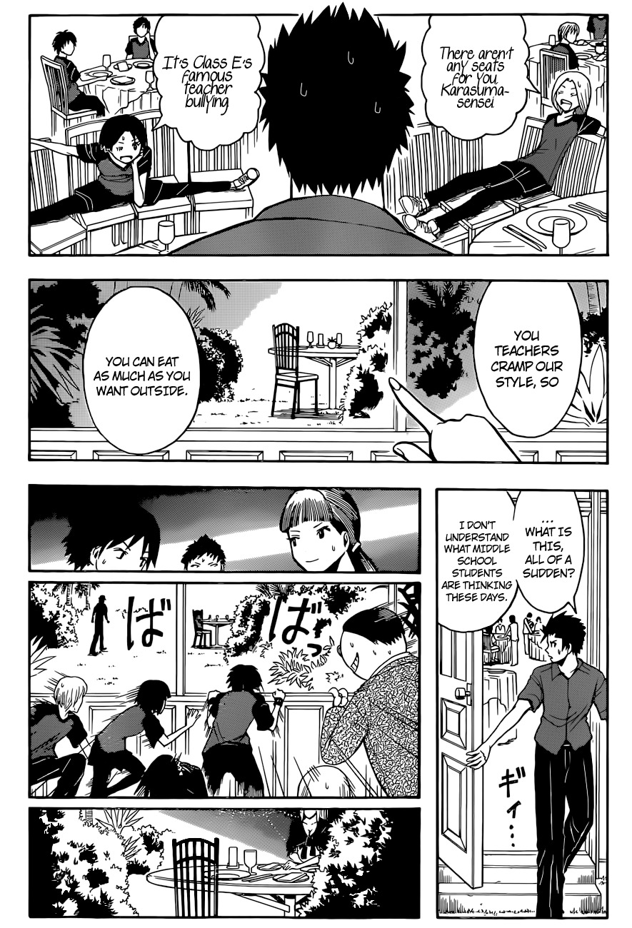 Ansatsu Kyoushitsu Chapter 75 page 12 - Chapter 75 : Murder Time
