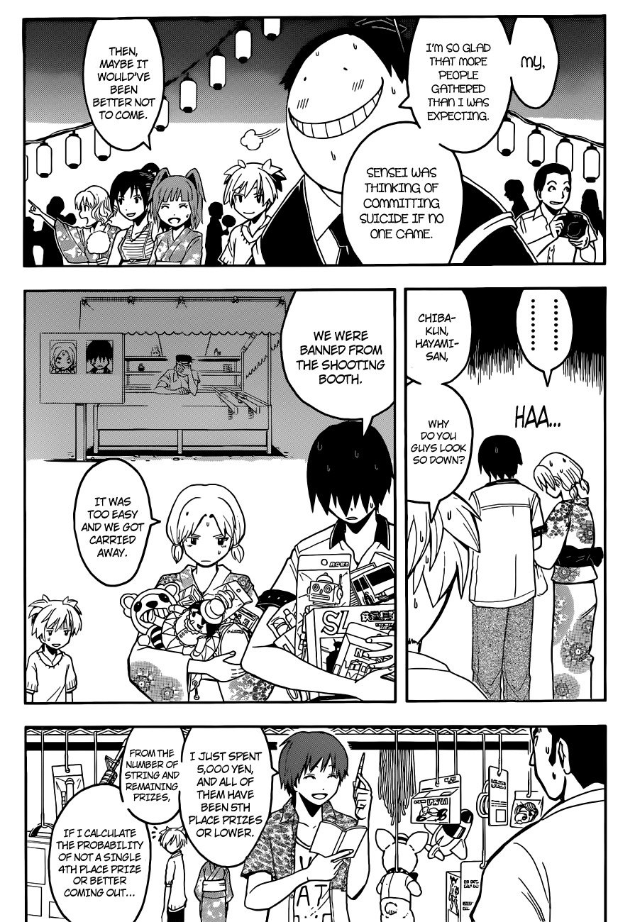 Ansatsu Kyoushitsu Chapter 76 page 12 - Chapter 76 : Shock Time