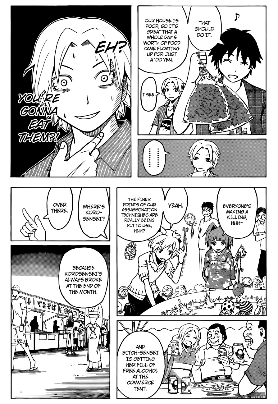 Ansatsu Kyoushitsu Chapter 76 page 14 - Chapter 76 : Shock Time