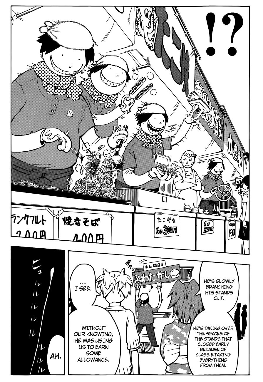 Ansatsu Kyoushitsu Chapter 76 page 15 - Chapter 76 : Shock Time