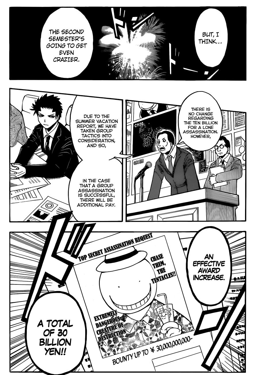 Ansatsu Kyoushitsu Chapter 76 page 17 - Chapter 76 : Shock Time