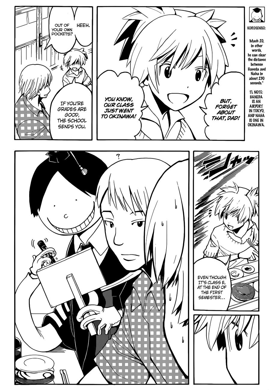 Ansatsu Kyoushitsu Chapter 76 page 3 - Chapter 76 : Shock Time