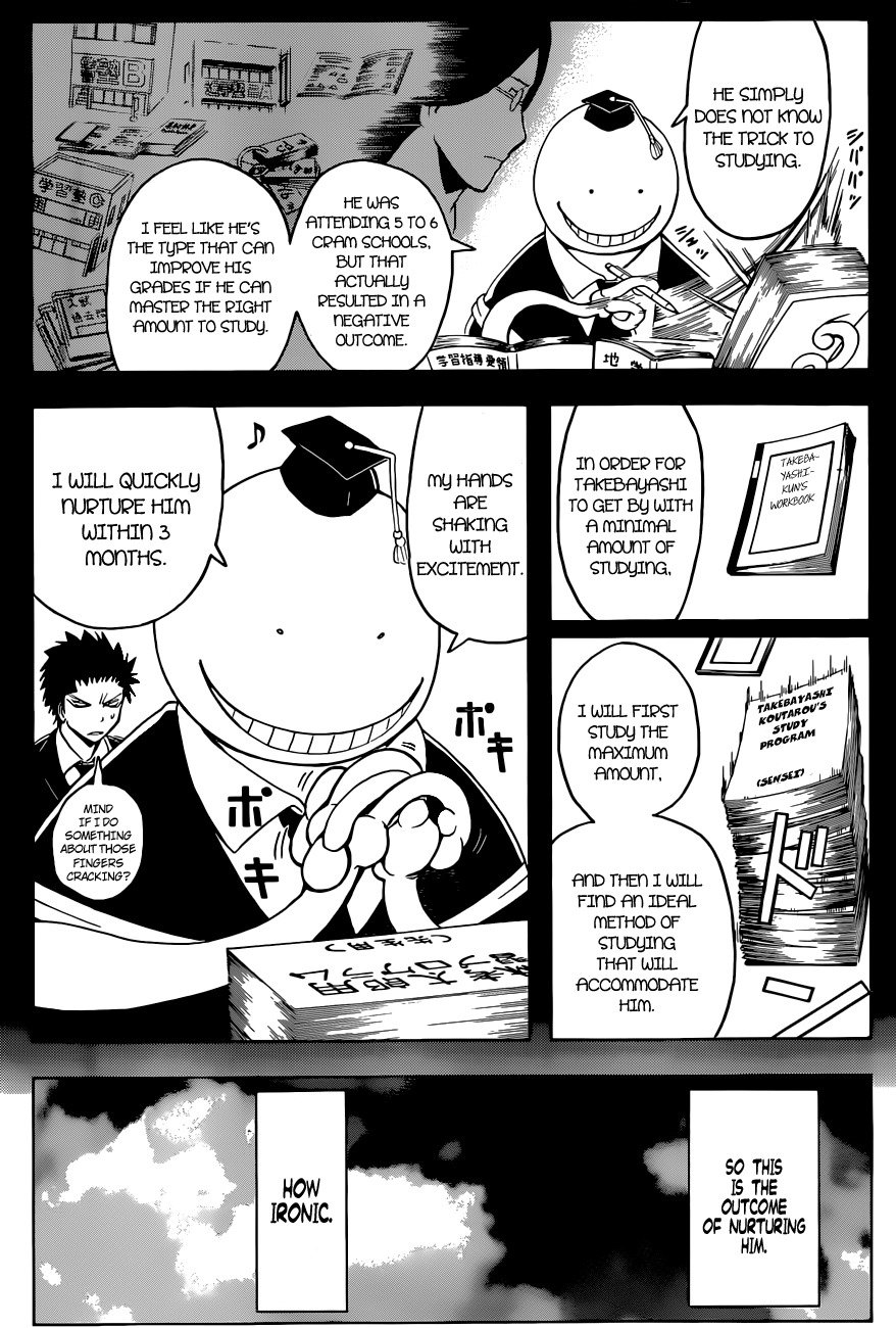 Ansatsu Kyoushitsu Chapter 77 page 11 - Chapter 77 : Curse Time