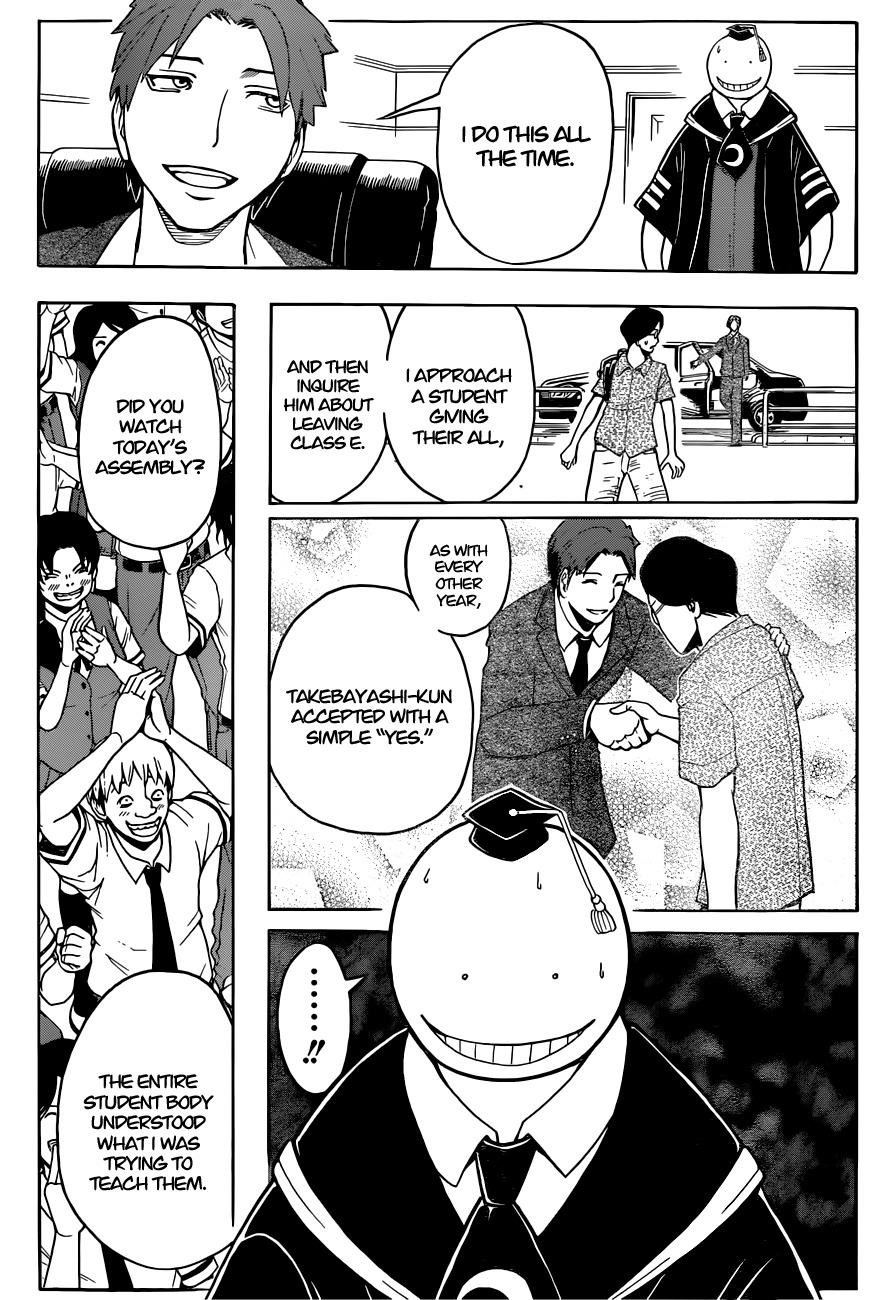 Ansatsu Kyoushitsu Chapter 77 page 12 - Chapter 77 : Curse Time