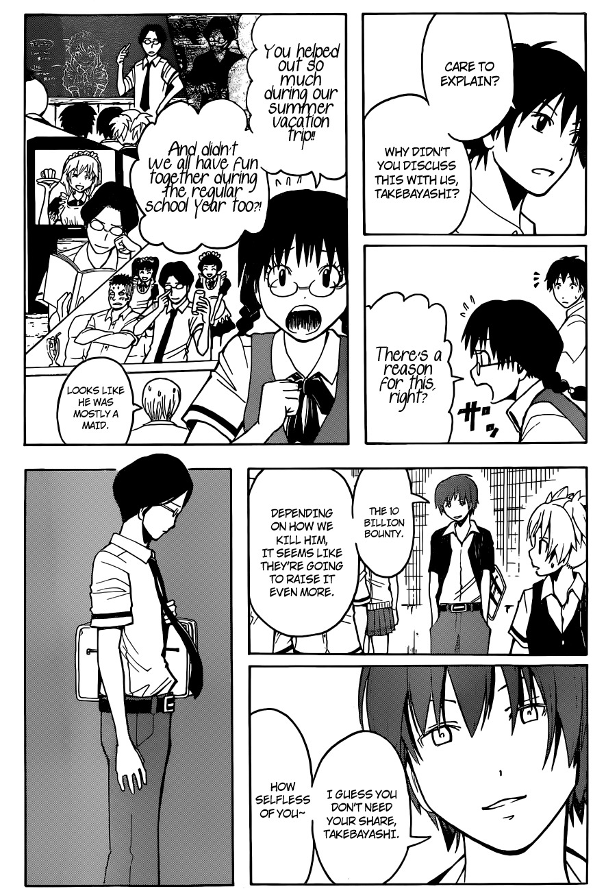 Ansatsu Kyoushitsu Chapter 77 page 15 - Chapter 77 : Curse Time
