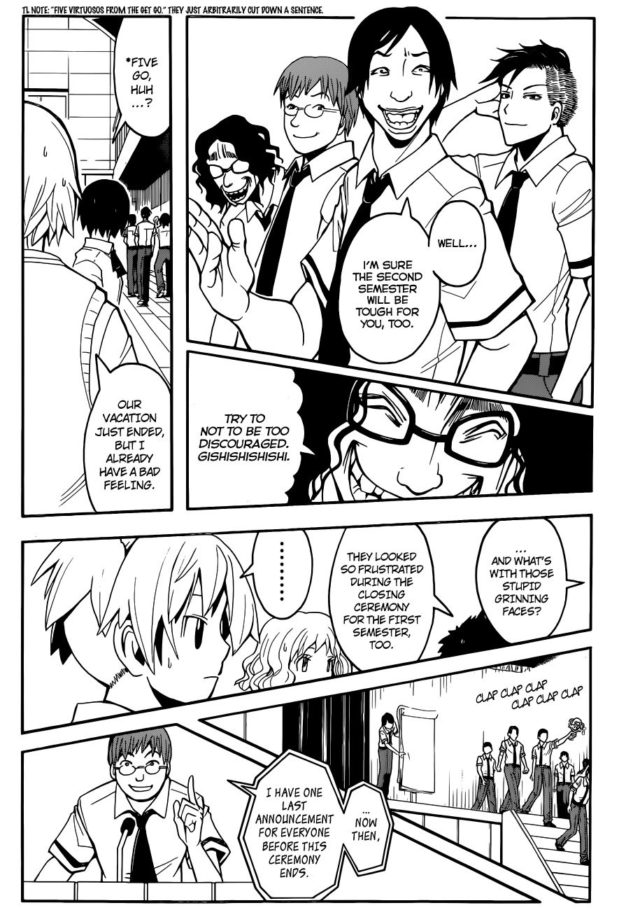 Ansatsu Kyoushitsu Chapter 77 page 3 - Chapter 77 : Curse Time