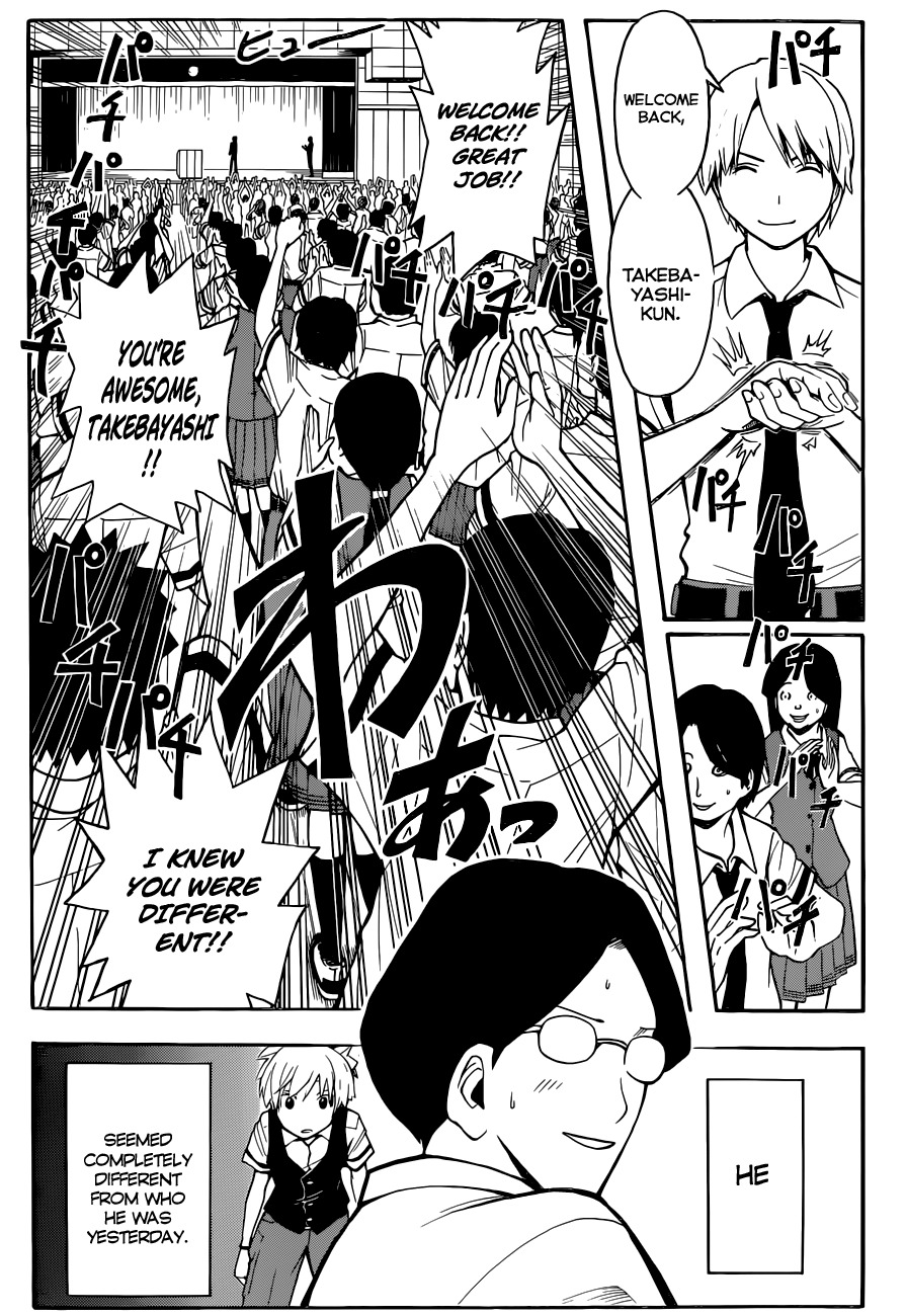 Ansatsu Kyoushitsu Chapter 77 page 8 - Chapter 77 : Curse Time
