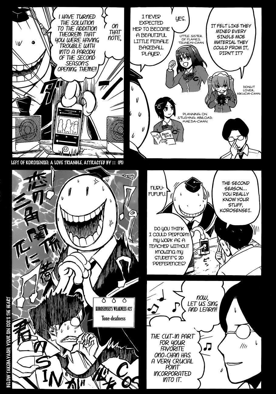 Ansatsu Kyoushitsu Chapter 78 page 10 - Chapter 78 : Takebayashi Time