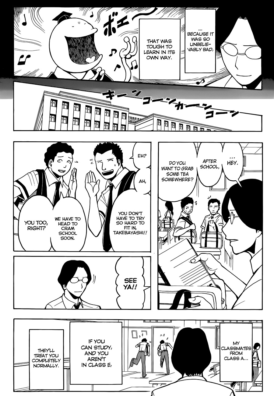 Ansatsu Kyoushitsu Chapter 78 page 11 - Chapter 78 : Takebayashi Time