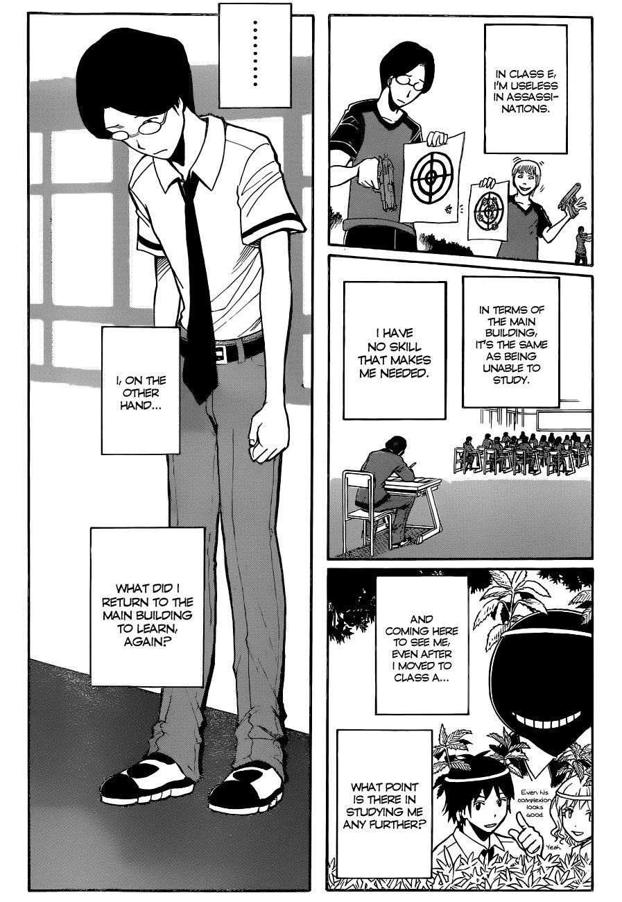 Ansatsu Kyoushitsu Chapter 78 page 15 - Chapter 78 : Takebayashi Time