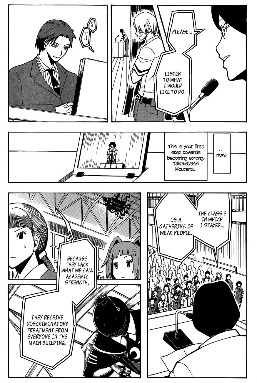 Ansatsu Kyoushitsu Chapter 79 page 11 - Chapter 79 : Ruler Time· 2nd Hour