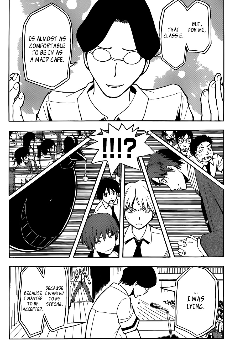 Ansatsu Kyoushitsu Chapter 79 page 12 - Chapter 79 : Ruler Time· 2nd Hour