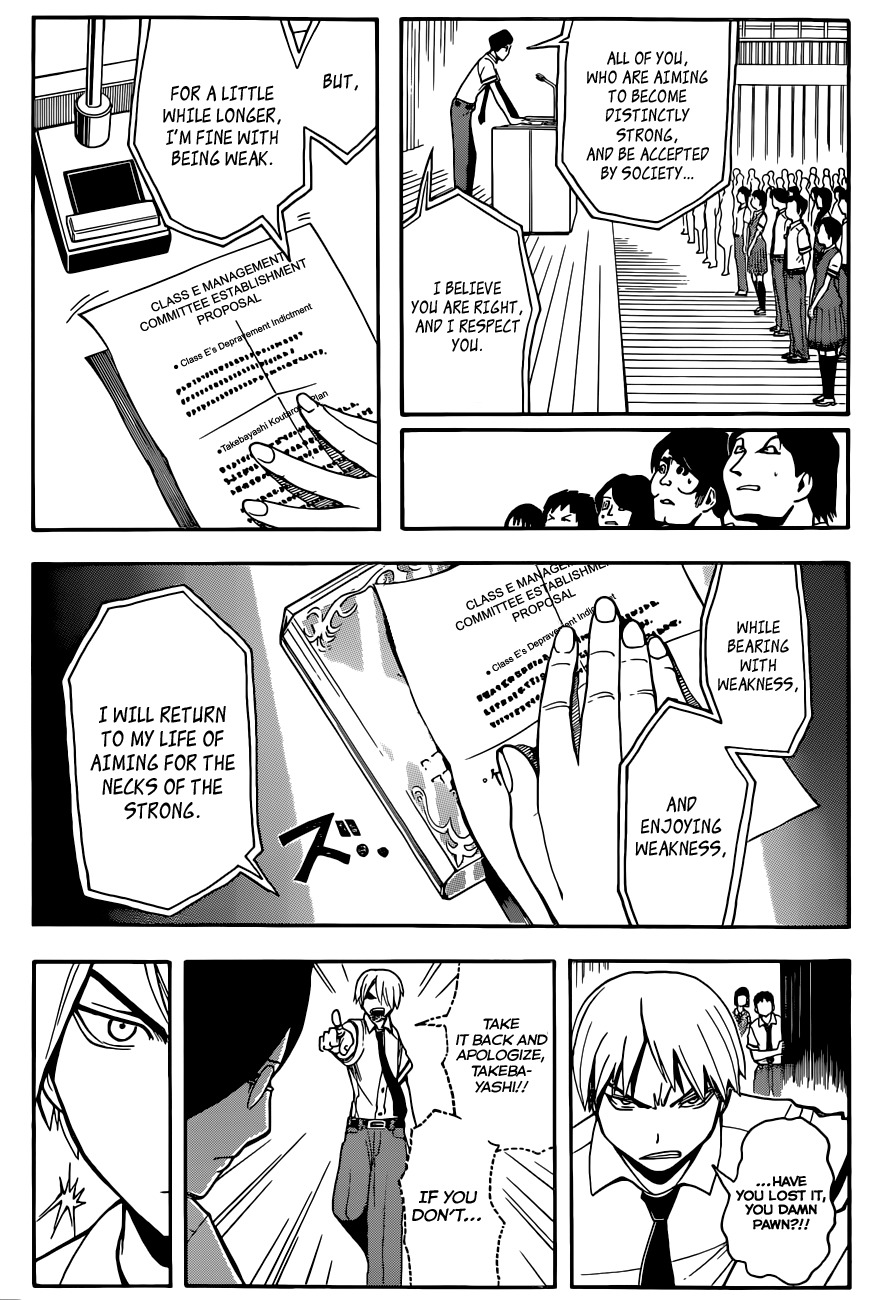 Ansatsu Kyoushitsu Chapter 79 page 14 - Chapter 79 : Ruler Time· 2nd Hour