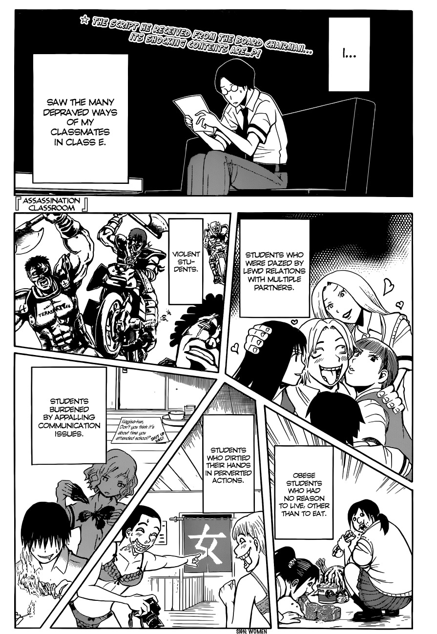 Ansatsu Kyoushitsu Chapter 79 page 2 - Chapter 79 : Ruler Time· 2nd Hour