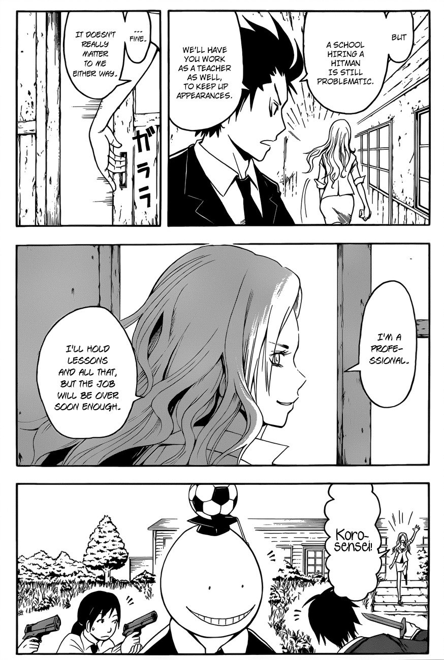 Ansatsu Kyoushitsu Chapter 8 page 13 - Chapter 8 : Breast time.
