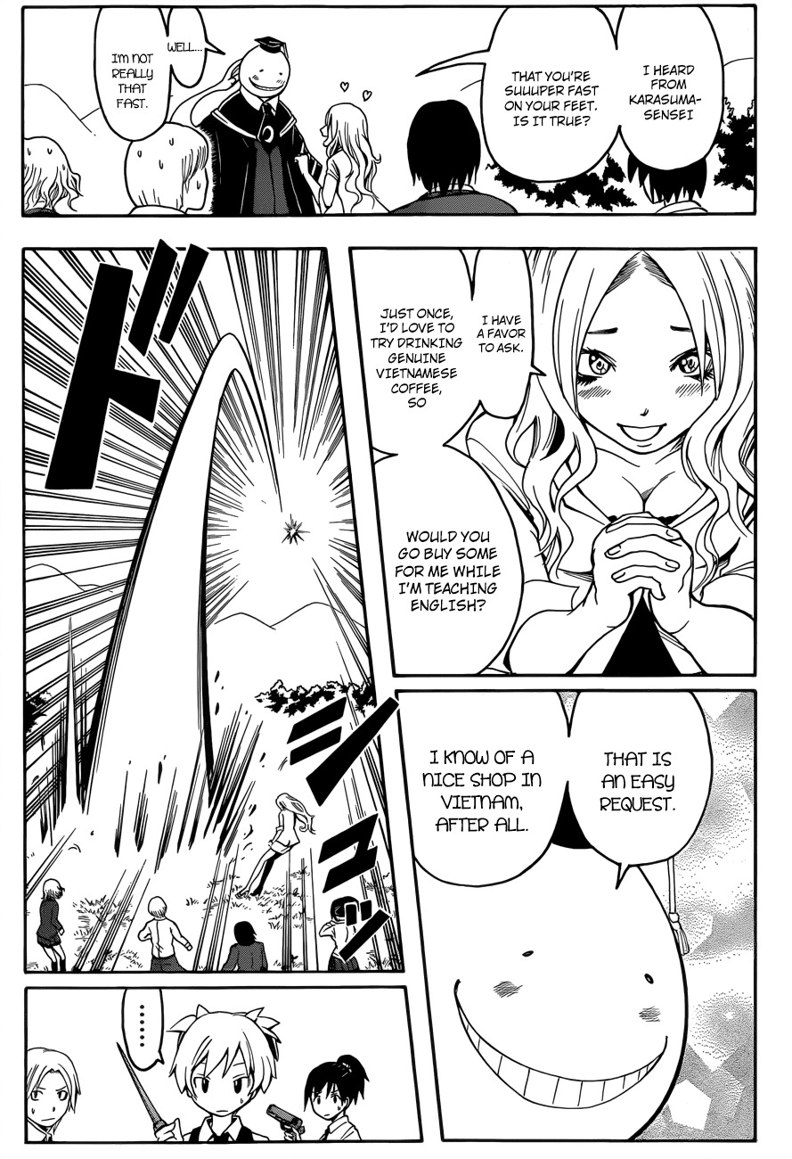 Ansatsu Kyoushitsu Chapter 8 page 14 - Chapter 8 : Breast time.
