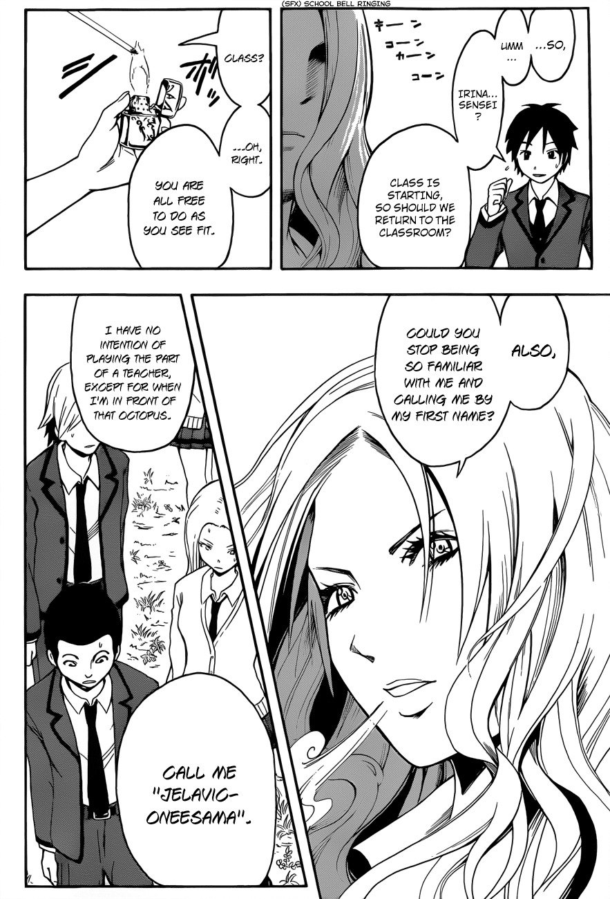 Ansatsu Kyoushitsu Chapter 8 page 15 - Chapter 8 : Breast time.