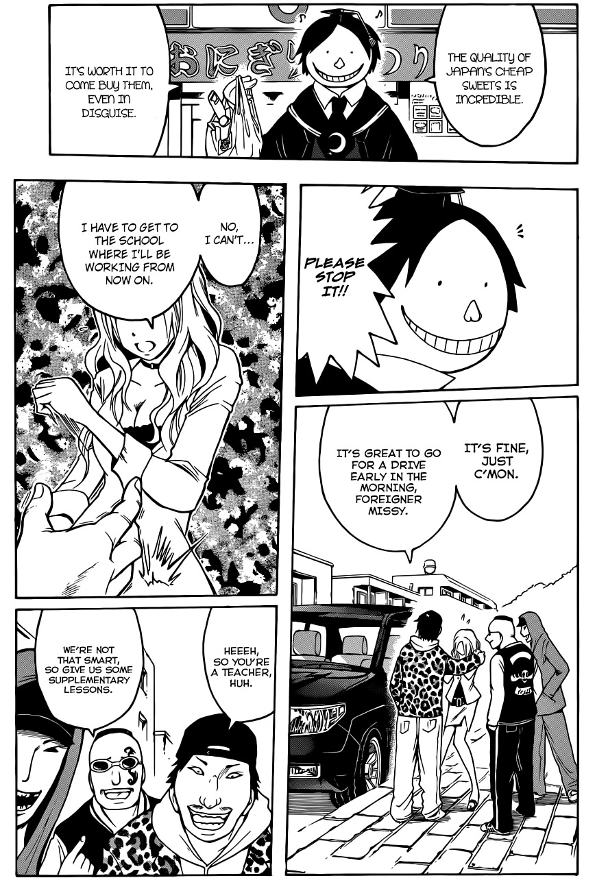 Ansatsu Kyoushitsu Chapter 8 page 4 - Chapter 8 : Breast time.
