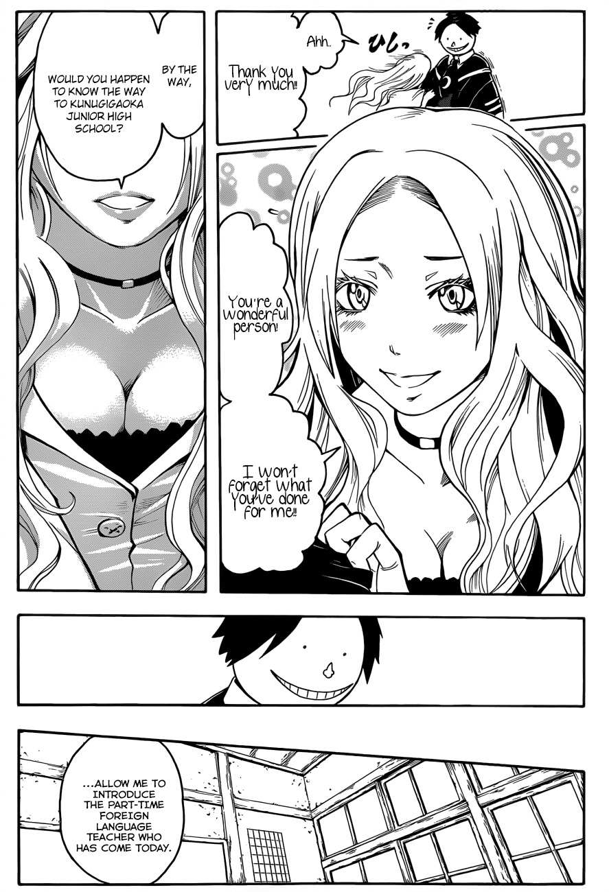 Ansatsu Kyoushitsu Chapter 8 page 6 - Chapter 8 : Breast time.