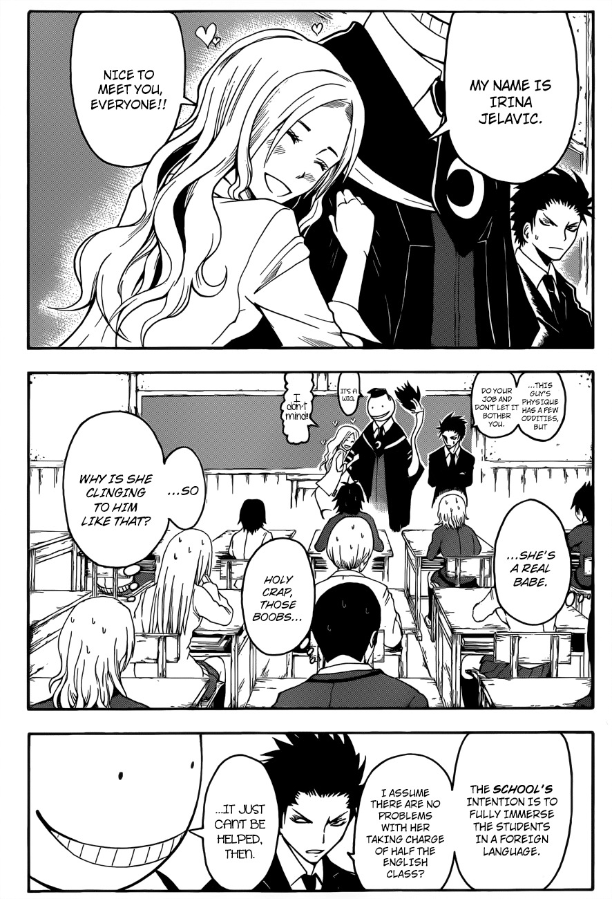 Ansatsu Kyoushitsu Chapter 8 page 7 - Chapter 8 : Breast time.