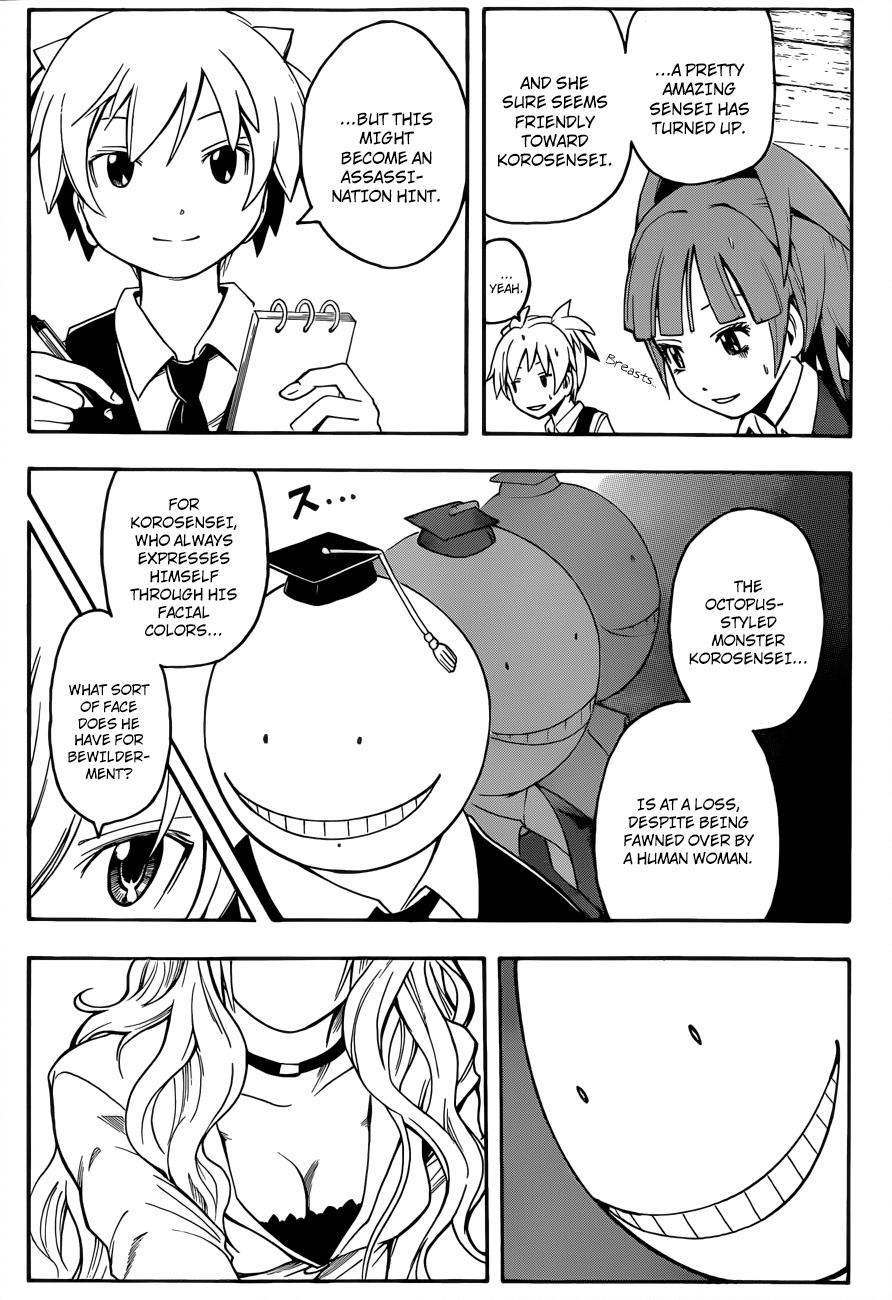 Ansatsu Kyoushitsu Chapter 8 page 8 - Chapter 8 : Breast time.