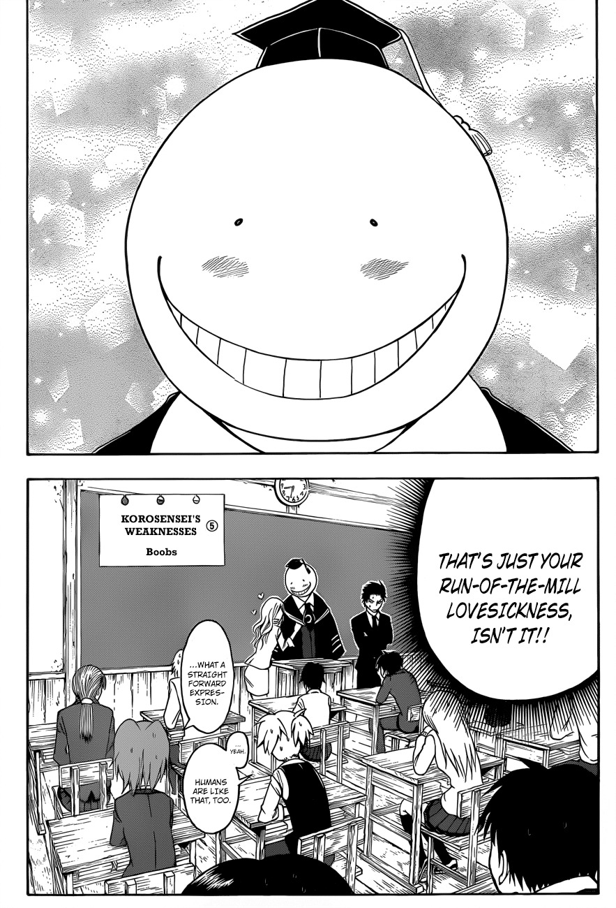 Ansatsu Kyoushitsu Chapter 8 page 9 - Chapter 8 : Breast time.