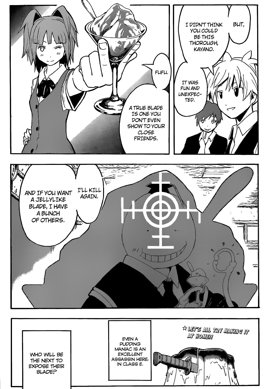 Ansatsu Kyoushitsu Chapter 80 page 20 - Chapter 80 : Kayano Time