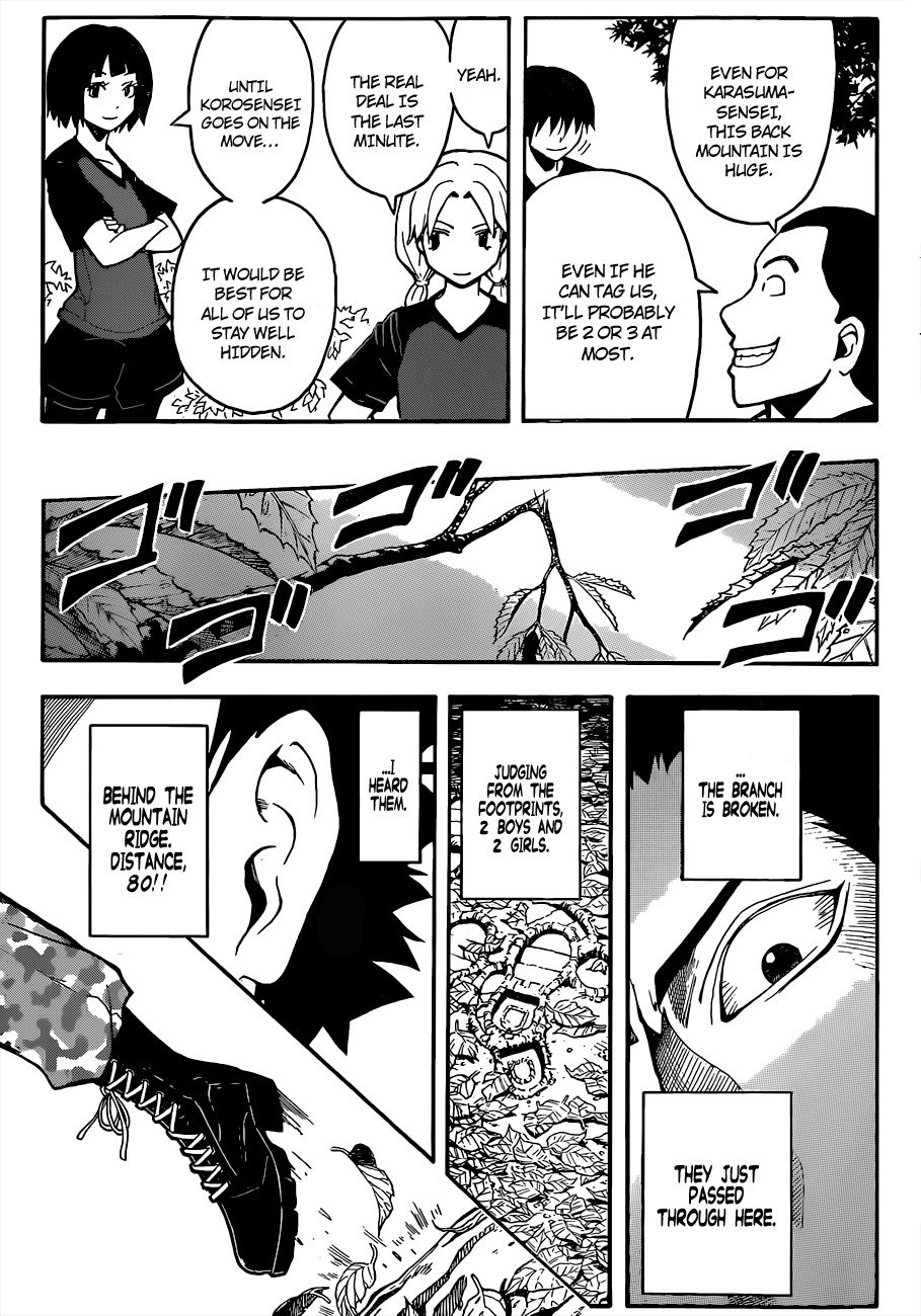 Ansatsu Kyoushitsu Chapter 81 page 14 - Chapter 81 : Tag Time