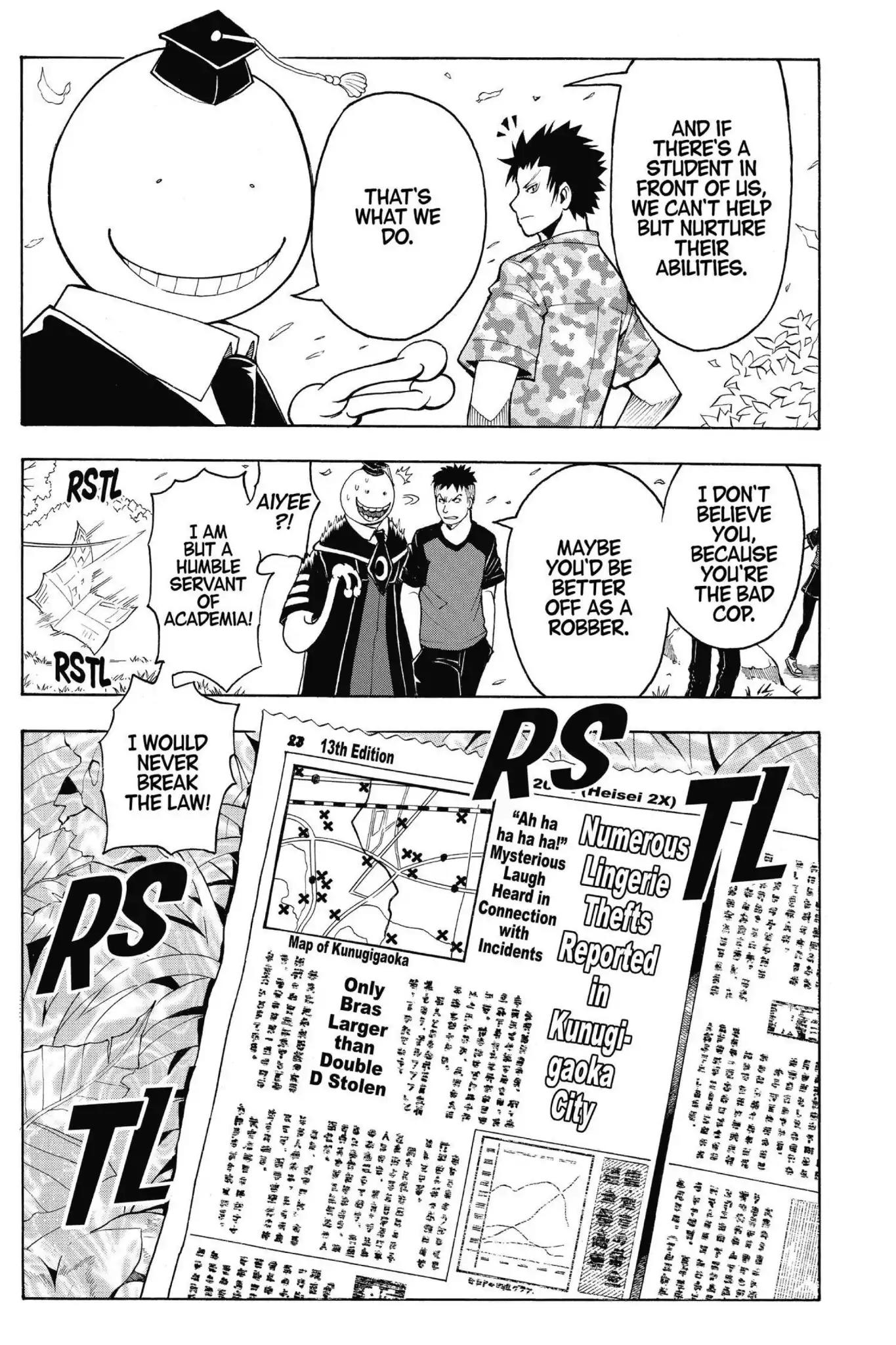 Ansatsu Kyoushitsu Chapter 82 page 19 - Chapter 82: Vol.10 CLASS 82: Time for Robbery