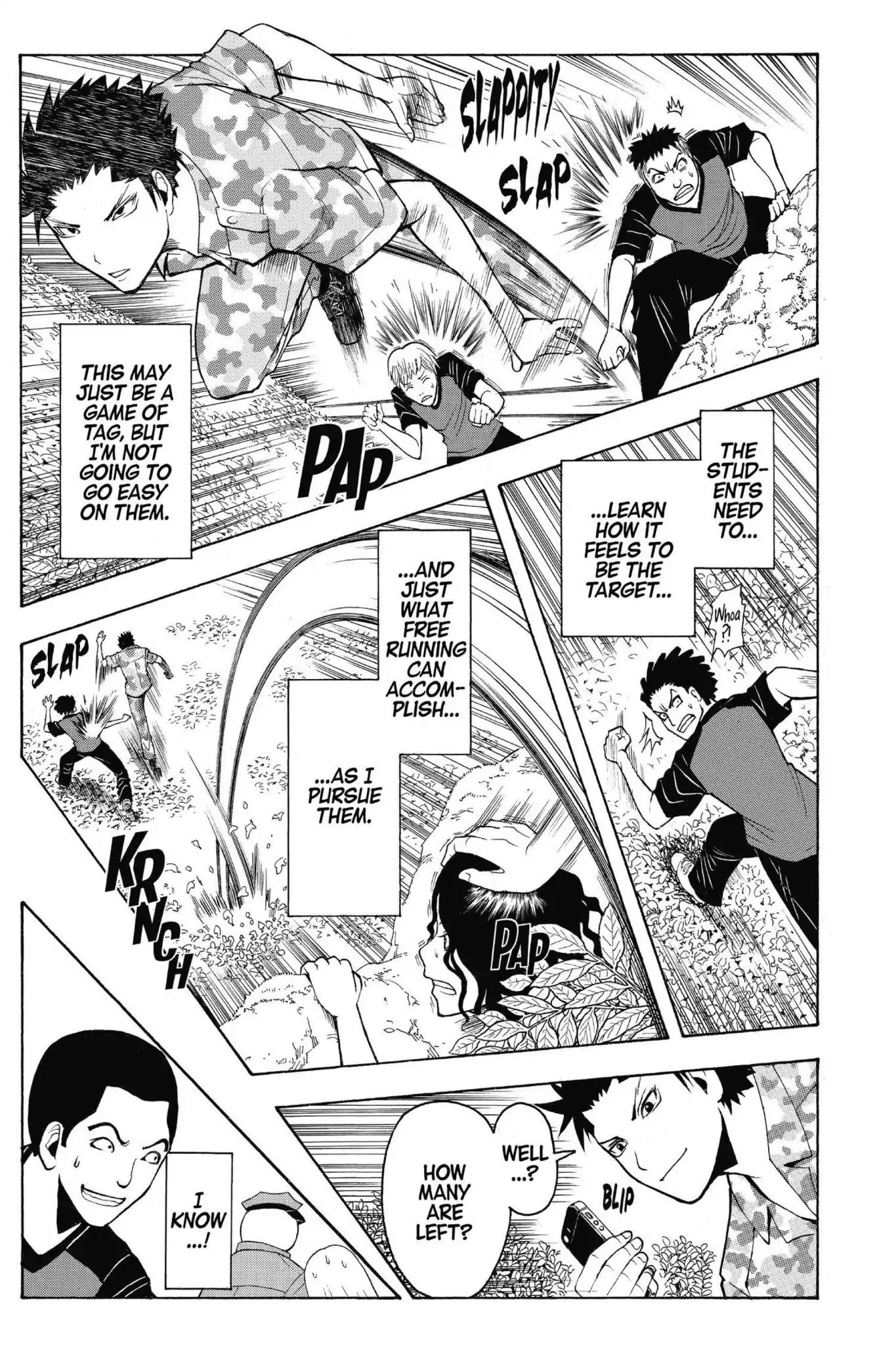 Ansatsu Kyoushitsu Chapter 82 page 5 - Chapter 82: Vol.10 CLASS 82: Time for Robbery