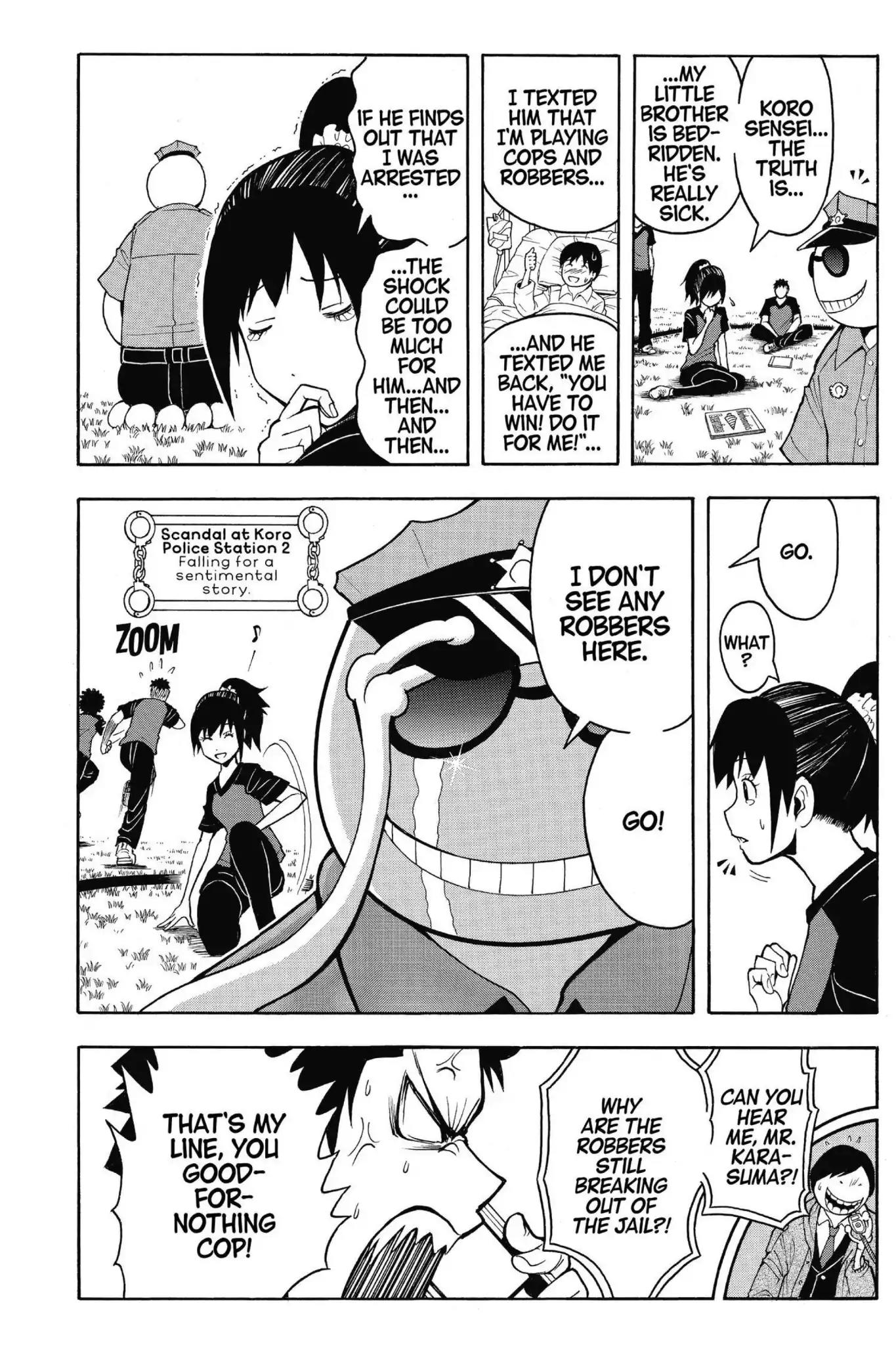 Ansatsu Kyoushitsu Chapter 82 page 8 - Chapter 82: Vol.10 CLASS 82: Time for Robbery