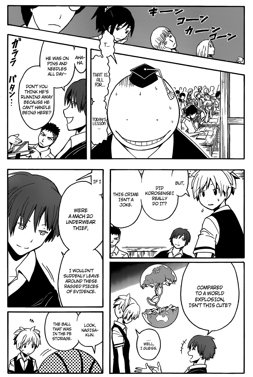 Ansatsu Kyoushitsu Chapter 83 page 10 - Chapter 83 : Robber Time-2nd Hour