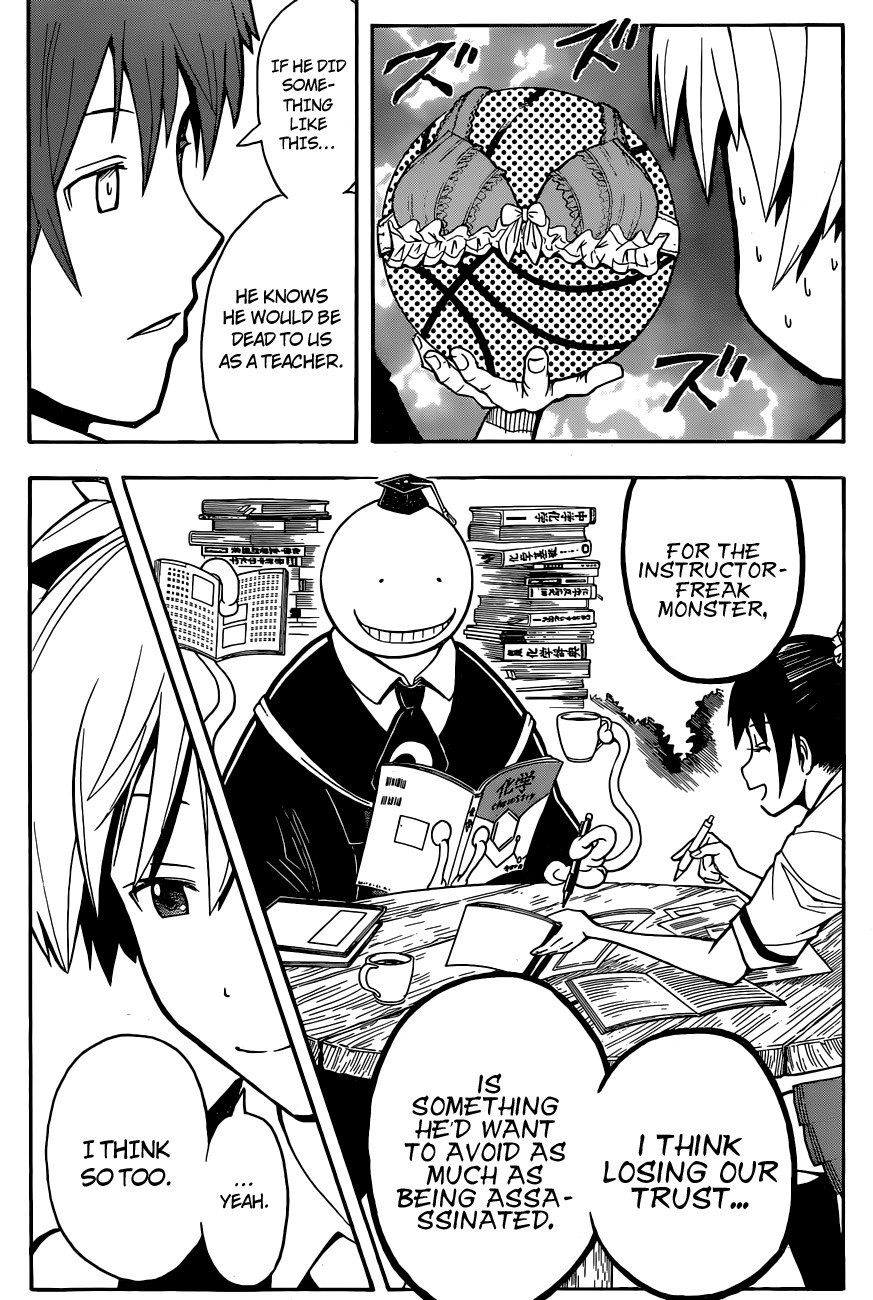 Ansatsu Kyoushitsu Chapter 83 page 11 - Chapter 83 : Robber Time-2nd Hour