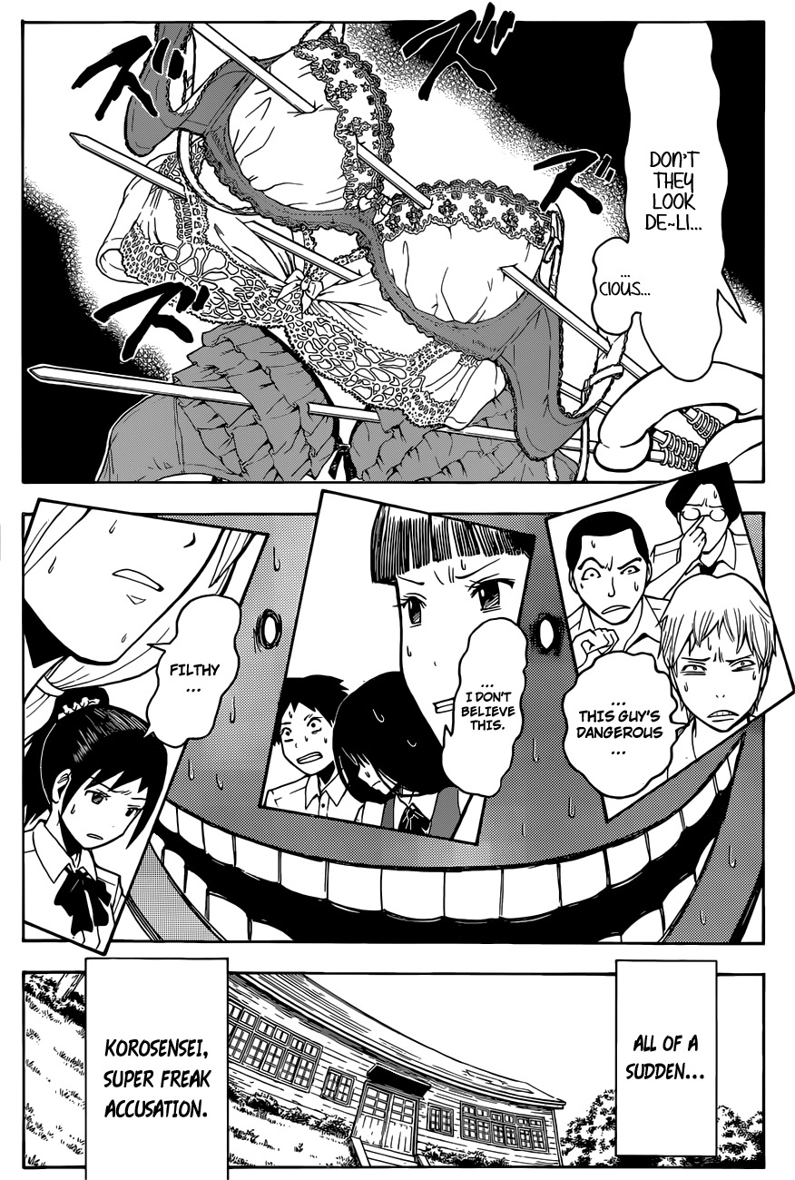 Ansatsu Kyoushitsu Chapter 83 page 9 - Chapter 83 : Robber Time-2nd Hour