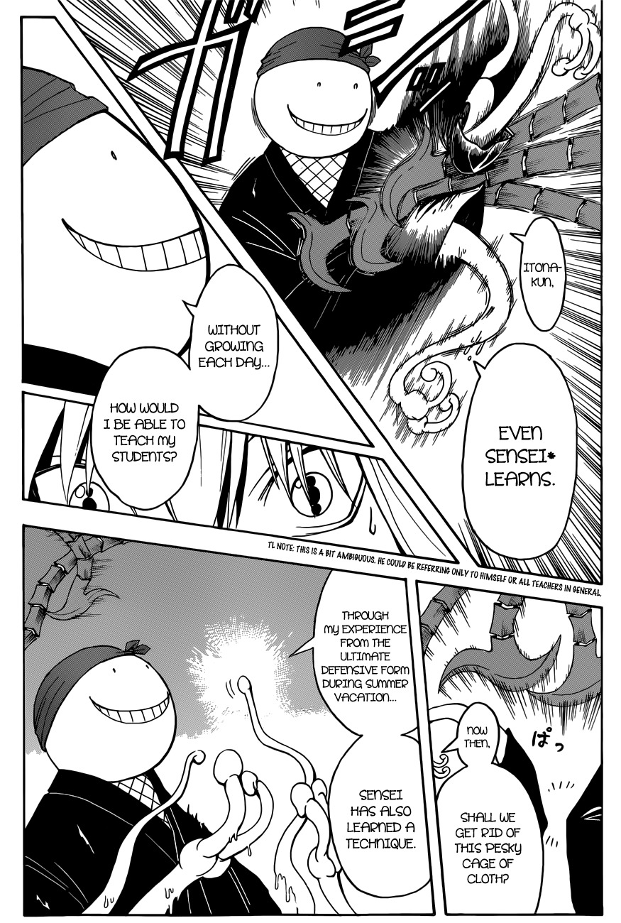 Ansatsu Kyoushitsu Chapter 84 page 11 - Chapter 84 : Limit Time