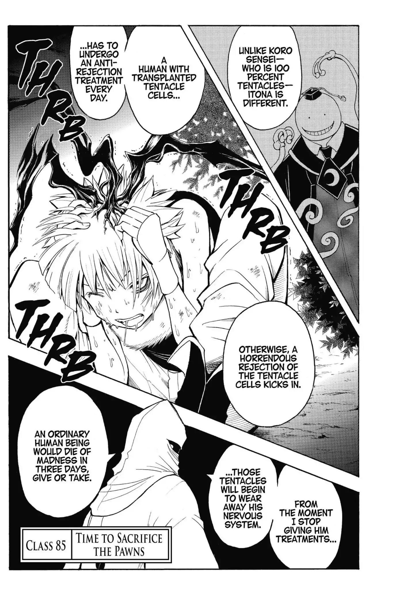 Ansatsu Kyoushitsu Chapter 85 page 1 - Chapter 85: Vol.10 CLASS 85: Time to Sacrifice the Pawns