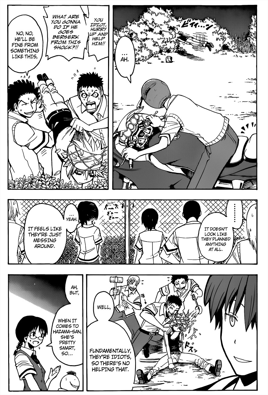 Ansatsu Kyoushitsu Chapter 87 page 10 - Chapter 87 : Nauseous Time