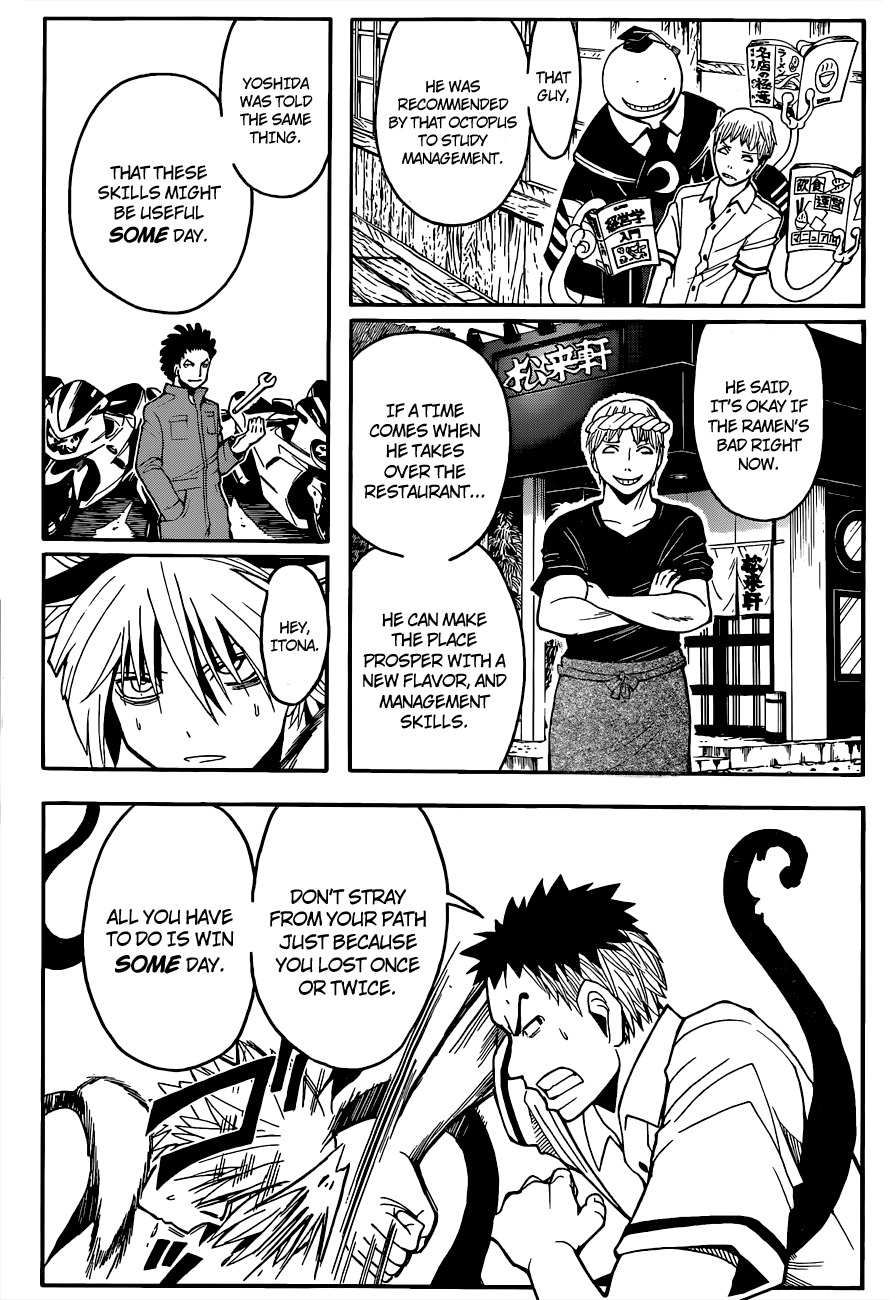 Ansatsu Kyoushitsu Chapter 87 page 15 - Chapter 87 : Nauseous Time