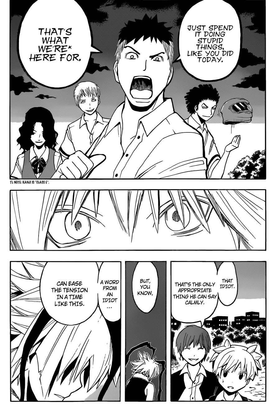 Ansatsu Kyoushitsu Chapter 87 page 17 - Chapter 87 : Nauseous Time