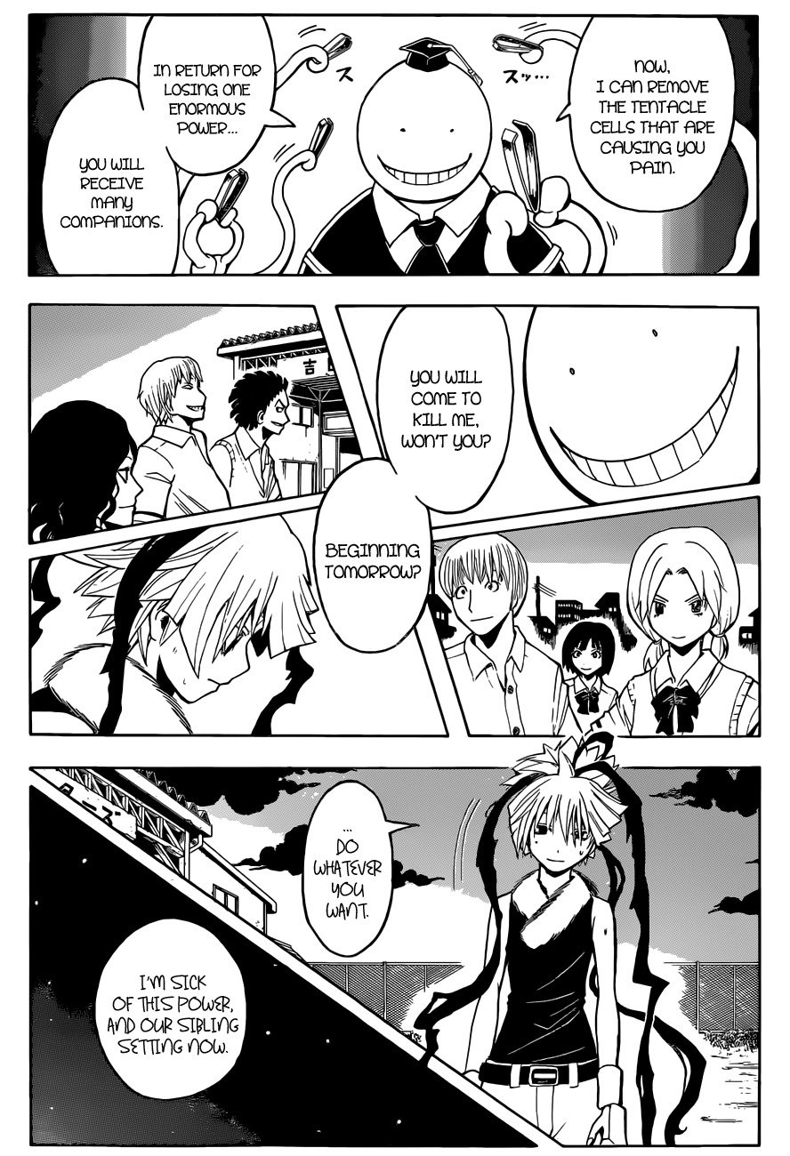 Ansatsu Kyoushitsu Chapter 87 page 19 - Chapter 87 : Nauseous Time