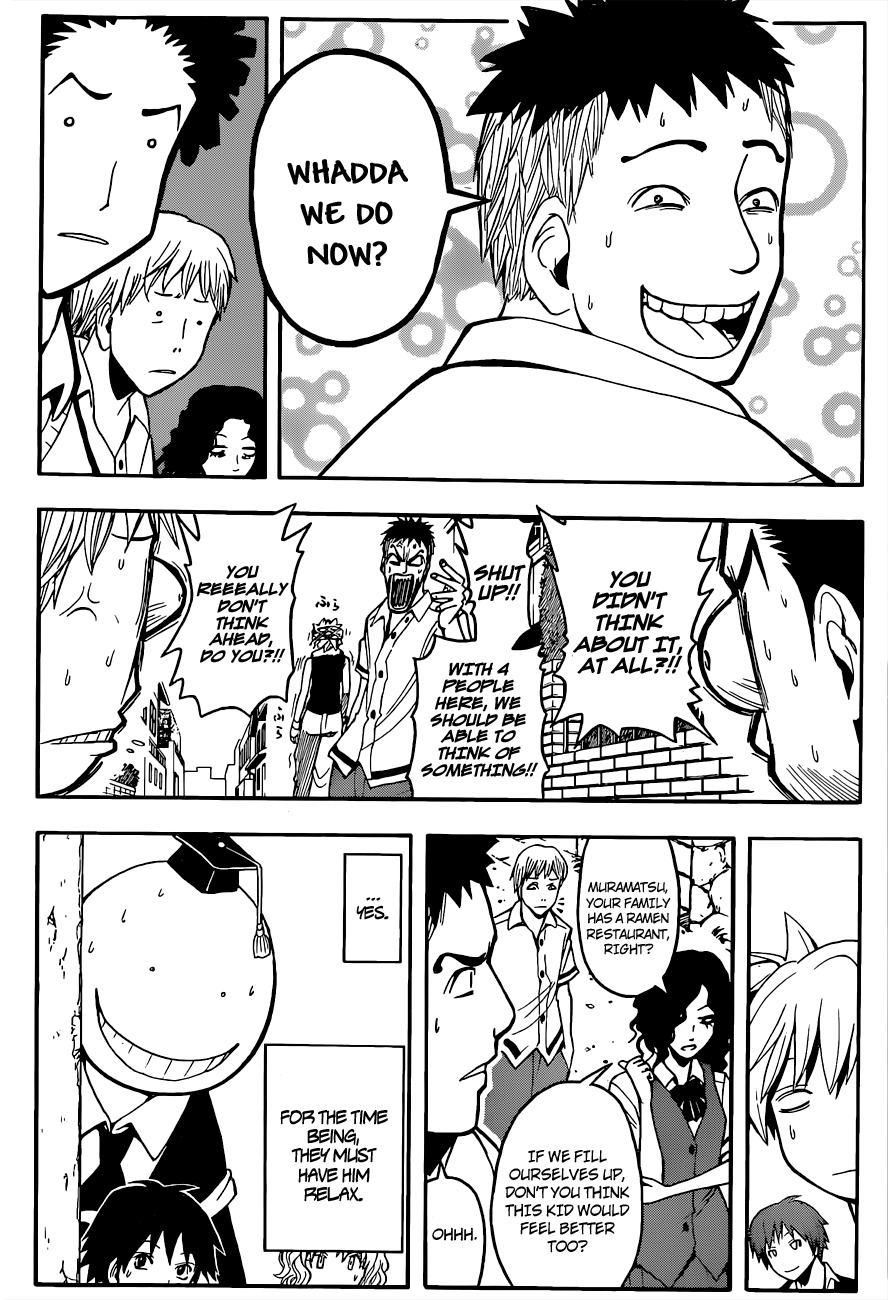 Ansatsu Kyoushitsu Chapter 87 page 6 - Chapter 87 : Nauseous Time