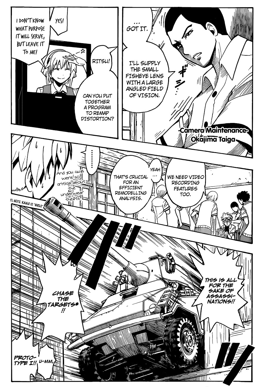Ansatsu Kyoushitsu Chapter 88 page 11 - Chapter 88 : Spin Time