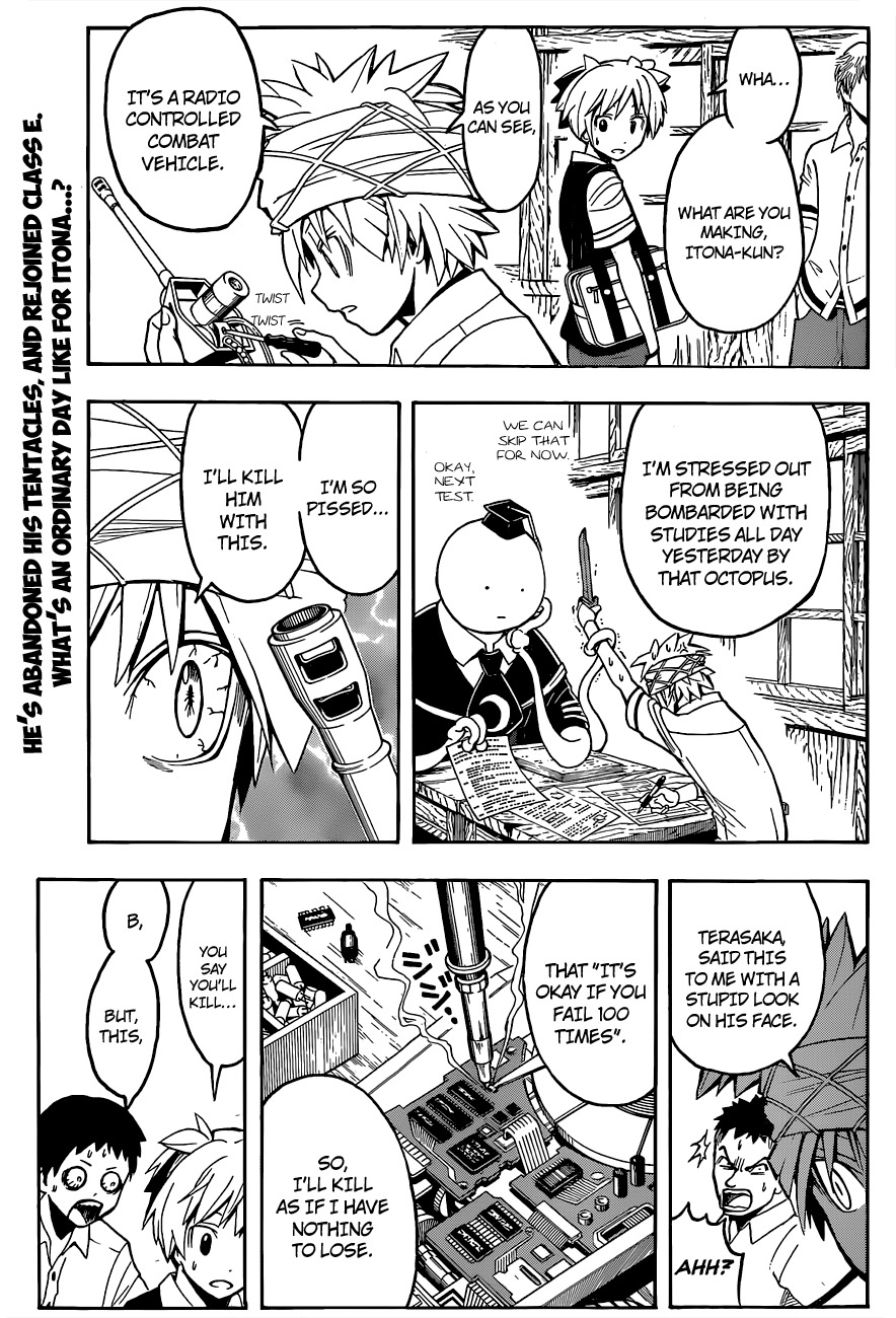 Ansatsu Kyoushitsu Chapter 88 page 2 - Chapter 88 : Spin Time