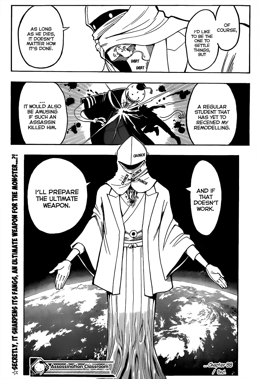 Ansatsu Kyoushitsu Chapter 88 page 20 - Chapter 88 : Spin Time