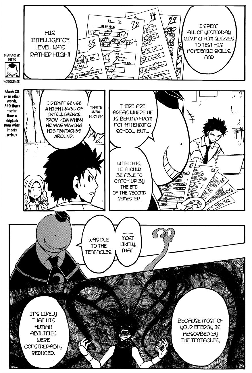 Ansatsu Kyoushitsu Chapter 88 page 4 - Chapter 88 : Spin Time