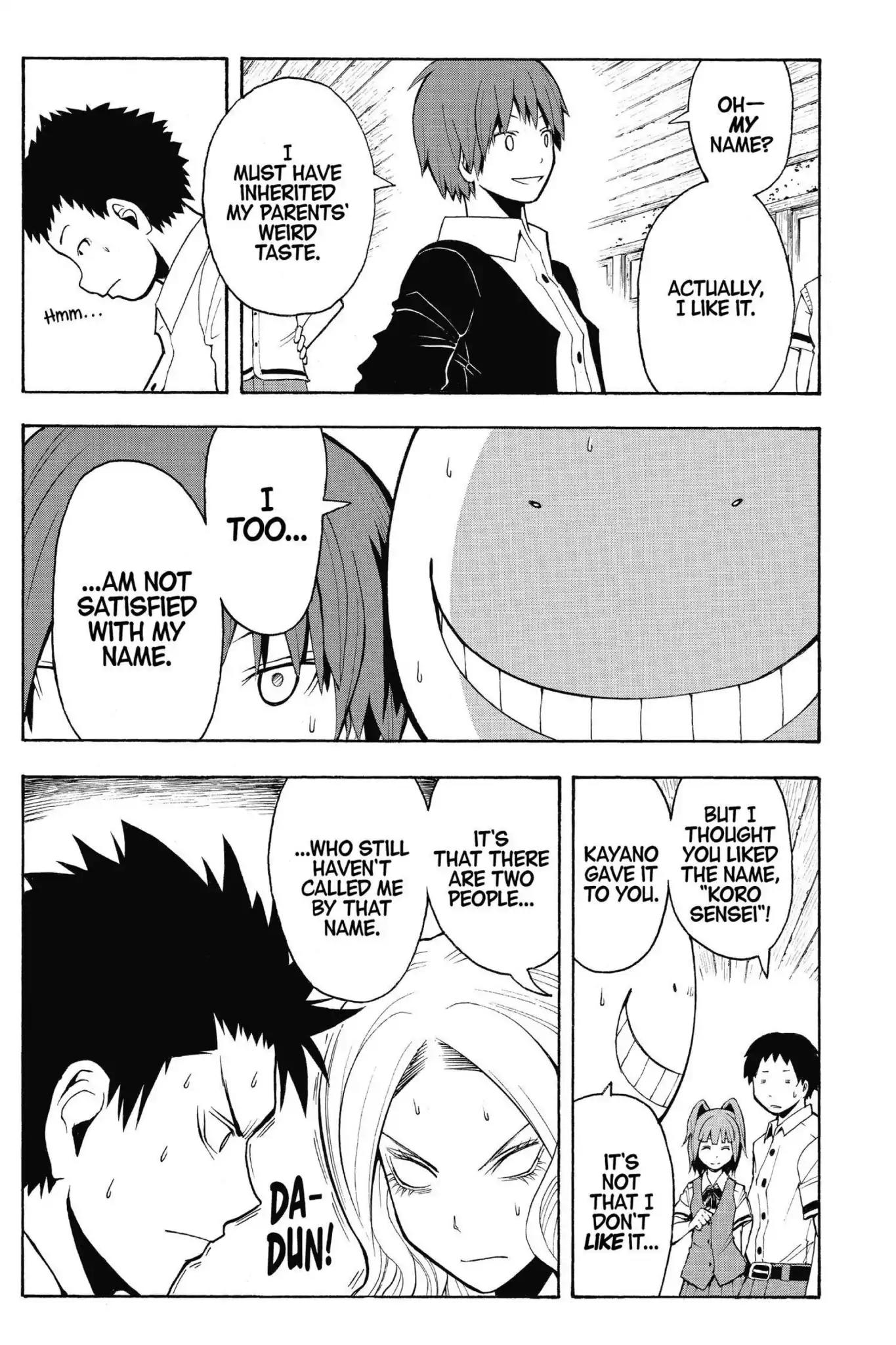 Ansatsu Kyoushitsu Chapter 89 page 12 - Chapter 89: Vol.11 CLASS 89: Time to Take Names
