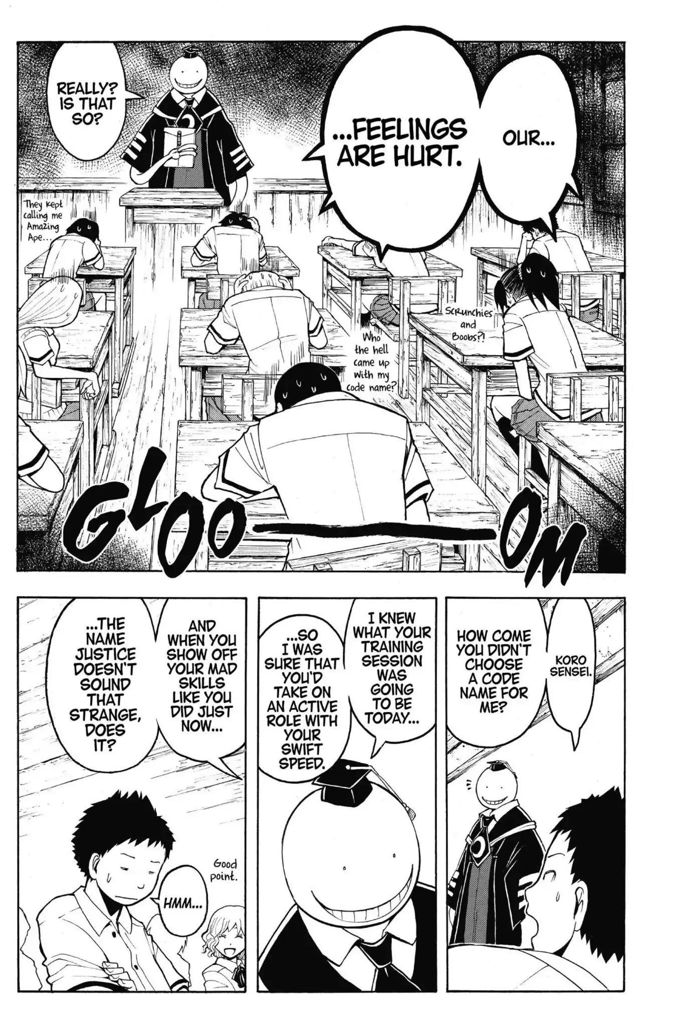 Ansatsu Kyoushitsu Chapter 89 page 22 - Chapter 89: Vol.11 CLASS 89: Time to Take Names
