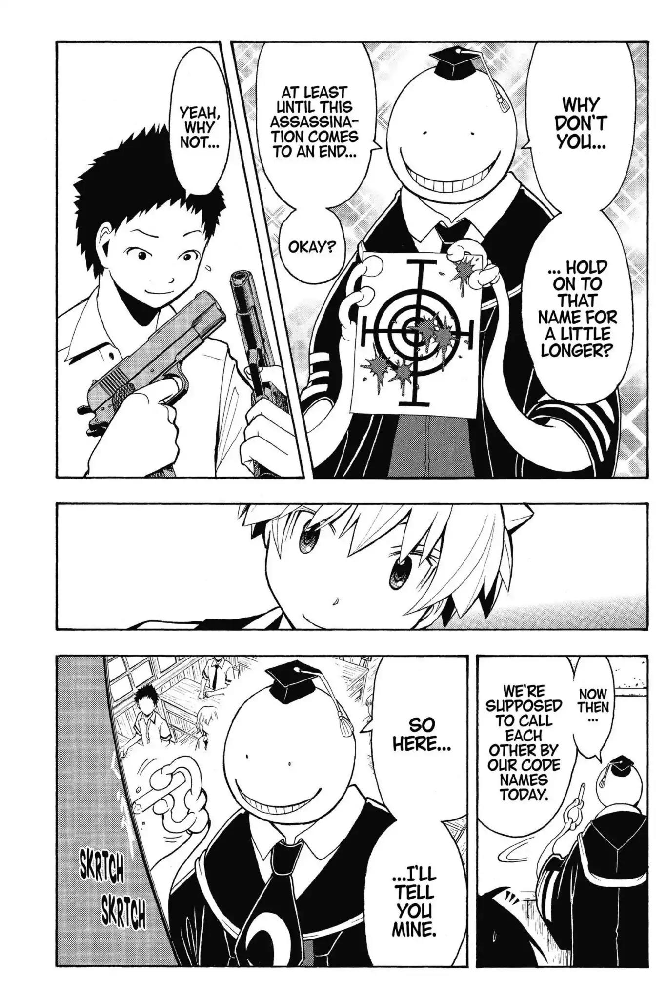 Ansatsu Kyoushitsu Chapter 89 page 25 - Chapter 89: Vol.11 CLASS 89: Time to Take Names