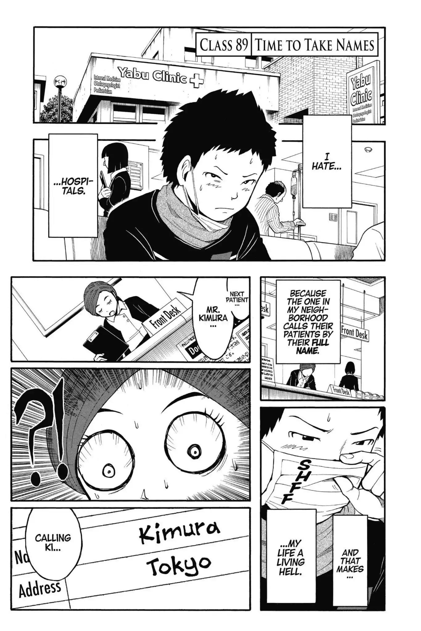 Ansatsu Kyoushitsu Chapter 89 page 8 - Chapter 89: Vol.11 CLASS 89: Time to Take Names