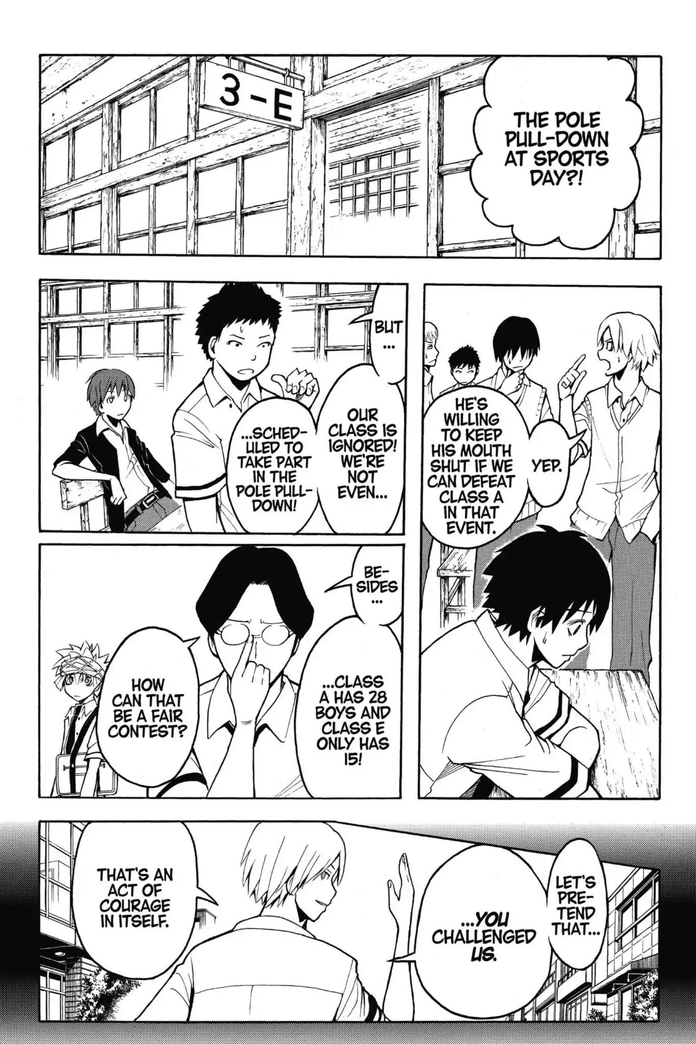 Ansatsu Kyoushitsu Chapter 90 page 12 - Chapter 90: Vol.11 CLASS 90: Making Time for Mr.Handsome